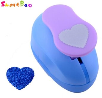 Hart Craft Ponsen voor Papier Scrapbooking Hart Perfurador Punch gat hart; Patroon Breedte over: 25mm/1"
