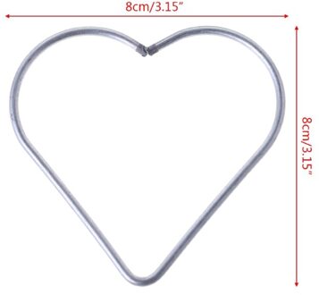 Hart Metalen Dream Catcher Dreamcatcher Ring Macrame Craft Hoepel Diy Accessoires 01