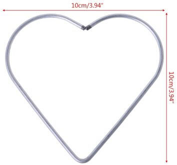 Hart Metalen Dream Catcher Dreamcatcher Ring Macrame Craft Hoepel Diy Accessoires 02