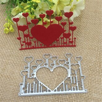Hart Metalen Stansmessen Stencil Scrapbooking Fotoalbum Kaart Papier Embossing Craft DIY