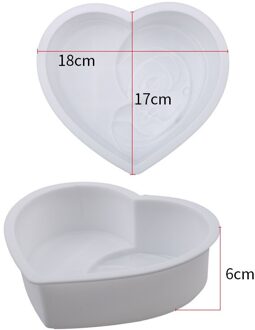 Hart Vorm Speciale 3D Cakevorm Verjaardag Fondant Mold Bakken Tools Decoratie Accessoires Voor Keuken ALI88 mother kiss