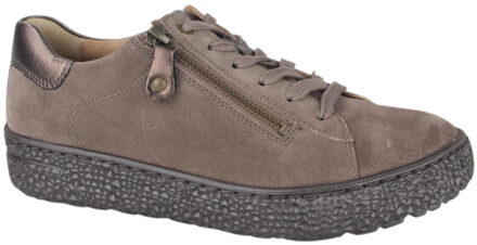 Hartjes 162.1401/31-09.75 dames veterschoenen sportief Beige - 38