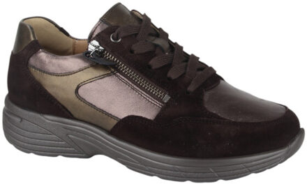 Hartjes 162.2602/31-77.14 dames veterschoenen sportief Bruin - 42