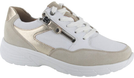 Hartjes 162.2603/31-32.02 dames veterschoenen sportief Beige - 39