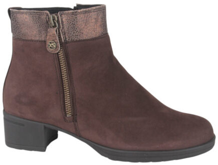 Hartjes 172.0232/24-77.77 dames enkellaarzen gekleed Bruin - 41,5