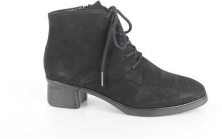 Hartjes 172.1903/20-01.00 dames veterboots gekleed - maat 37 Zwart