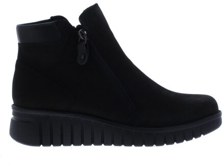 Hartjes Dames country boot h | dames | maat: | suede Zwart - 38,5