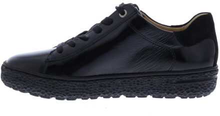 Hartjes Phil shoe h dames veterschoen | dames | maat: | lak - maat 39,5 Zwart