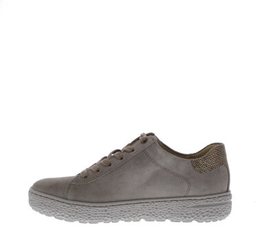 Hartjes Phill dames veterschoen | dames | maat: | suede Beige - 39
