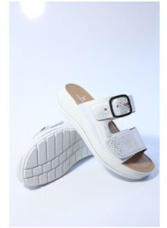 Hartjes Woogie 122.2003 slippers Zilver - 39