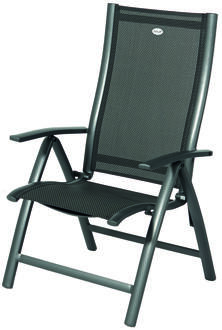 Hartman belcampo standentoel aluminium tuinstoelen Zwart