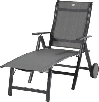 Hartman Ligbed 'Alice' met wieltjes Antraciet