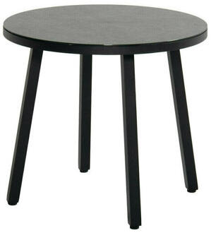 Hartman Outdoor Ronde Bijzettafel 'Livorno' Keramiek 75cm, kleur Antraciet - 75 cm