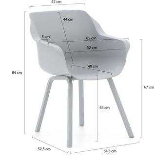 Hartman Sophie Element/Studio Ø120cm dining tuinset 5-delig - Laagste prijsgarantie! Bruin
