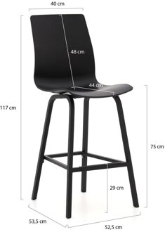 Hartman Sophie/Yasmani 180cm barset 5-delig - Laagste prijsgarantie! Bruin