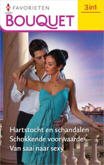 Hartstocht en schandalen / Schokkende voorwaarde / Van saai naar sexy - Michelle Conder, Helen Bianchin, Lindsay Armstrong - ebook