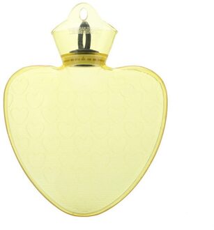 Hartvorm pvc warmwaterkruik geel