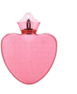 Hartvorm pvc warmwaterkruik roze