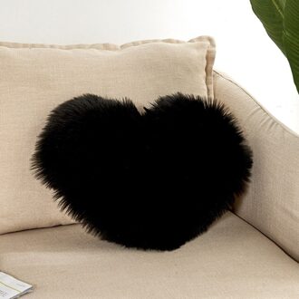 Hartvormige Sierkussen Kussen Pluche Kussens Thuis Sofa Decoratie Coussin Decoratif Funda Cojin Decoratieve Kussensloop