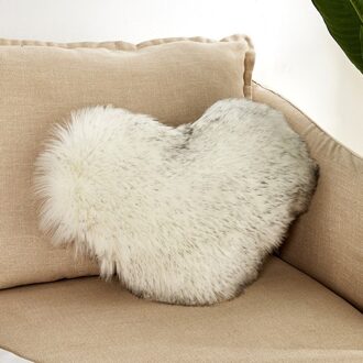 Hartvormige Sierkussen Kussen Pluche Kussens Thuis Sofa Decoratie Coussin Decoratif Funda Cojin Decoratieve Kussensloop