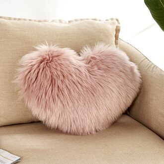 Hartvormige Sierkussen Kussen Pluche Kussens Thuis Sofa Decoratie Coussin Decoratif Funda Cojin Decoratieve Kussensloop