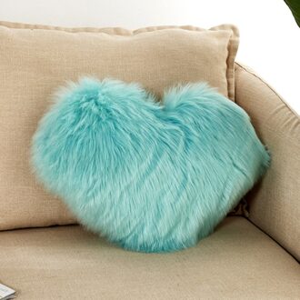 Hartvormige Sierkussen Kussen Pluche Kussens Thuis Sofa Decoratie Coussin Decoratif Funda Cojin Decoratieve Kussensloop