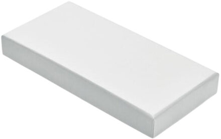 Hartward hart glazen sleutelhanger Wit - One size