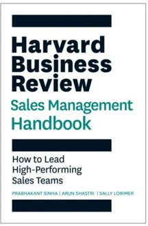 Harvard Business Review Sales Management Handbook - Hbr Handbooks - Prabhakant Sinha