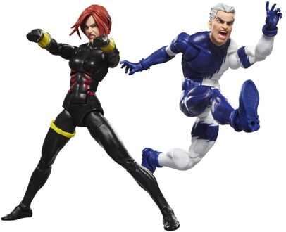 Hasbro Avengers Marvel Legends Action Figure 2-Pack Black Widow & Quicksilver 15 cm