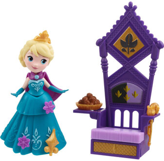 Hasbro Disney Frozen Little Kingdom Elsa en troon