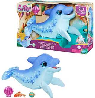 Hasbro FurReal Dazzlin' Dimples mijn speelse dolfijn knuffel met geluid Multicolor