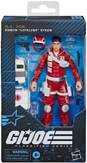 Hasbro G.I. Joe Classified Series 186, Edwin “Lifeline” Steen, 6” Action Figure