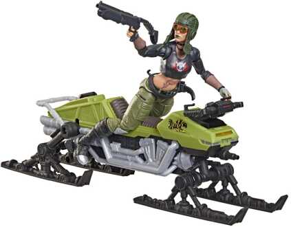 Hasbro G.I. Joe Classified Series Action Figure and Vehicle Set #194 Zanya and Dreadnok Chameleon (Swamp Skier) 15 cm
