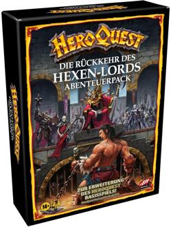 Hasbro HeroQuest Board Game Expansion HeroQuest Die Rückkehr des Hexen-Lords Quest Pack german