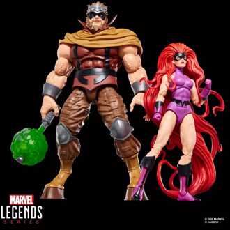 Hasbro Inhumans Marvel Legends Action Figure 2-Pack Marvel's Medusa & Marvel's Gorgon 15 cm
