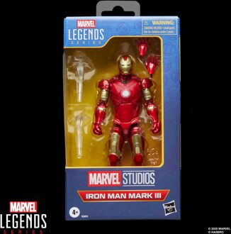 Hasbro Iron Man Marvel Legends Series Action Figure Iron Man Mark III 15 cm