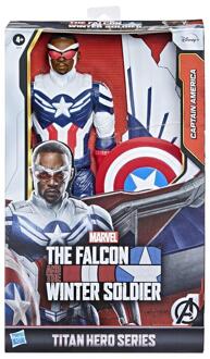Hasbro Marvel Avengers Titan Hero Serie Captain America Falcon And The Winter wit