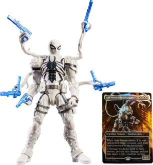 Hasbro Marvel Legends Magic: The Gathering Action Figure Agent Anti-Venom (plus Exclusive Foil Card) 15 cm