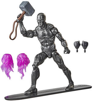 Hasbro Marvel Legends Series Action Figure 2021 Silver Surfer with Mjolnir 15 cm