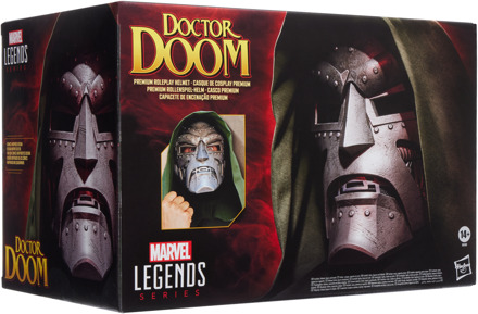 Hasbro Marvel Legends Series Doctor Doom Premium Roleplay Helmet, Fantastic Four Collectible Gear