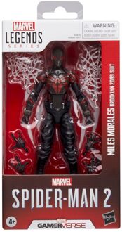 Hasbro Marvel Legends Series Gamerverse Miles Morales Brooklyn 2099 Suit Spider-Man Action Figure