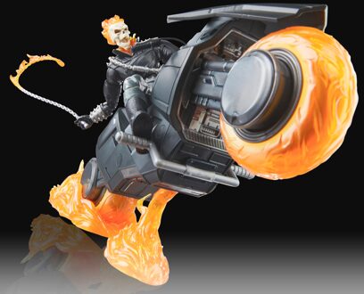 Hasbro Marvel Legends Series Ghost Rider, 6  Comics Collectible Action Figure with Motorcycle