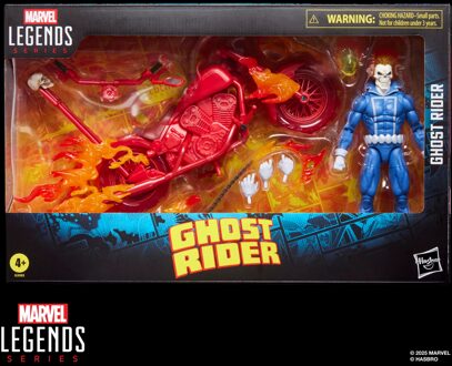 Hasbro Marvel Legends Series Ghost Rider, Johnny Blaze Action Figure with Motorcycle