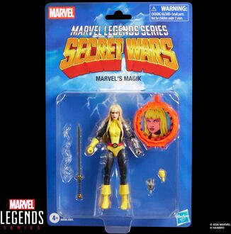 Hasbro Marvel Legends Series Secret Wars Marvel’s Magik, Retro X-Men and New Mutants Comics Collectible Action Figure (6”)