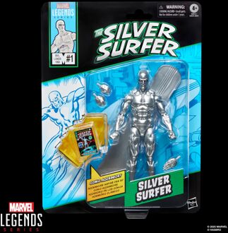 Hasbro Marvel Legends Series Silver Surfer, Fantastic Four Comics-Inspired Action Figure