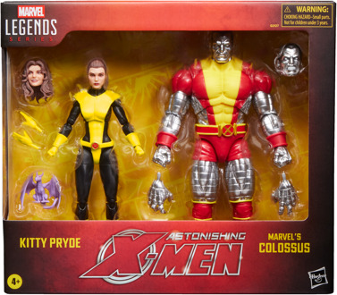 Hasbro Marvel Legends Series X-Men Kitty Pryde & Marvel’s Colossus, Two 6  Action Figures