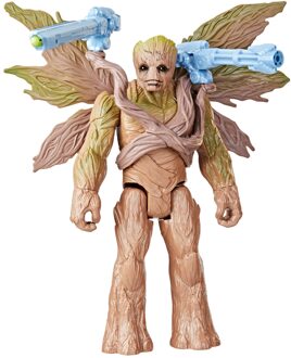 Hasbro Marvel Studios' Guardians of the Galaxy Vol. 3 Titan Hero Series Blast 'N Battle Groot Action Figure (11.5 )
