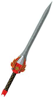 Hasbro Mighty Morphin Power Rangers Lightning Collection Premium Roleplay Replica 2022 Red Ranger Power Sword - Damaged packaging