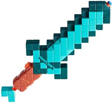 Hasbro Minecraft NERF Dart-Firing Diamond Sword