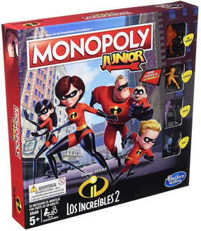 Hasbro Monopoly Junior the incredible game of Spanish old table recommended 5-7años